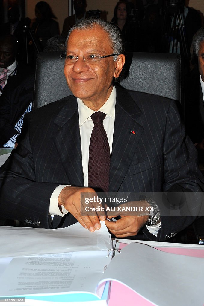 President of Mauritius Navin Ram Ghulam