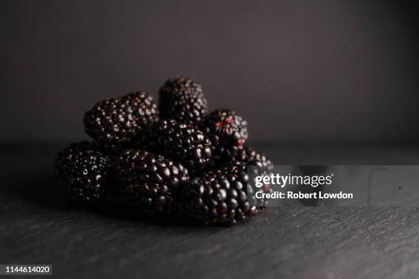 black berries - blackberry stock pictures, royalty-free photos & images