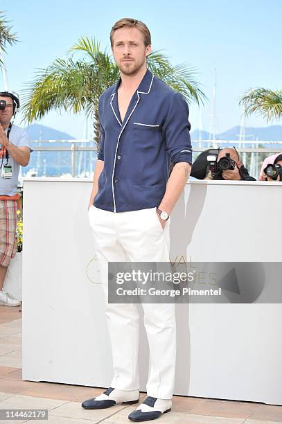 Actor Ryan Gosling attends the 'Drive' photocall during the 64th Annual Cannes Film Festival at Palais des Festivals on May 20, 2011 in Cannes,...