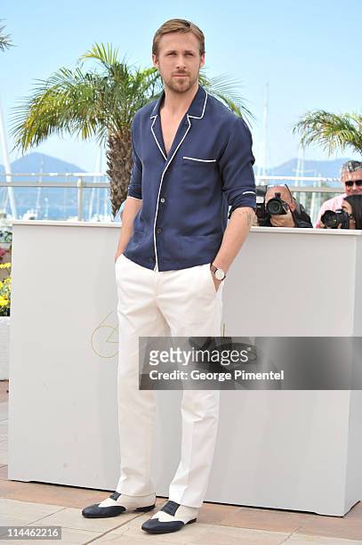 Actor Ryan Gosling attends the 'Drive' photocall during the 64th Annual Cannes Film Festival at Palais des Festivals on May 20, 2011 in Cannes,...