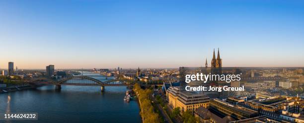 cologne panorama - cologne skyline stock pictures, royalty-free photos & images