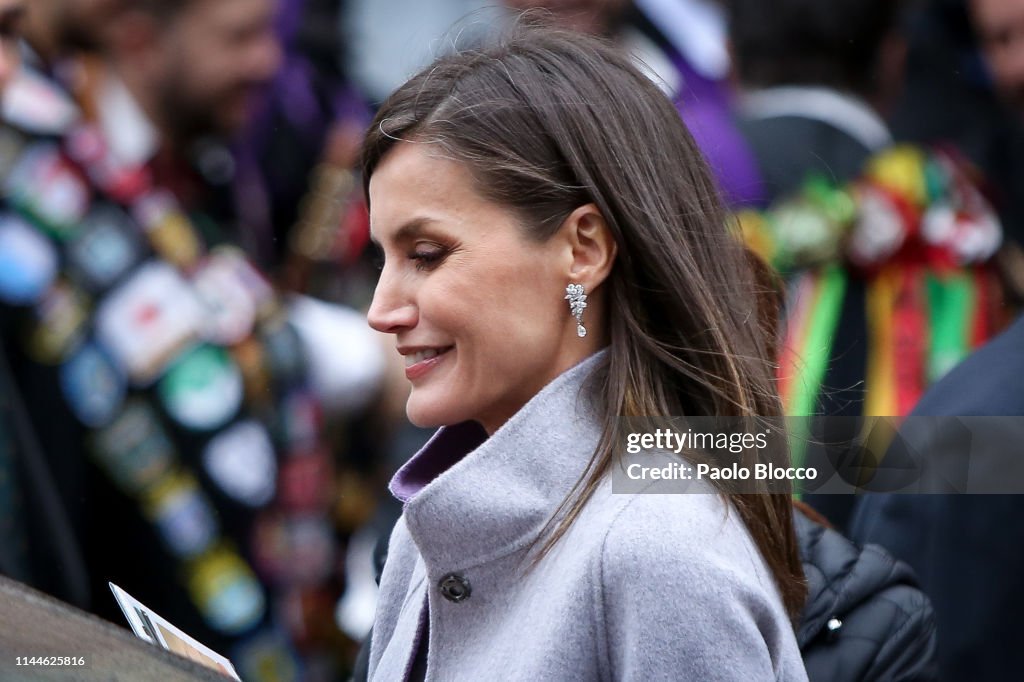 Spanish Royals Attend 'Miguel de Cervantes' Literature Awards