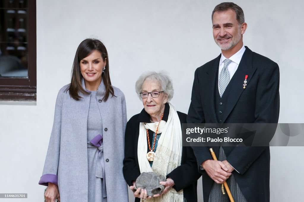 Spanish Royals Attend 'Miguel de Cervantes' Literature Awards