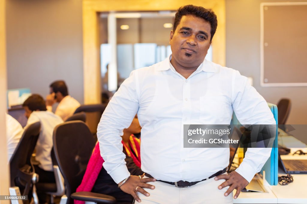 Portrait of a Confident Businessman