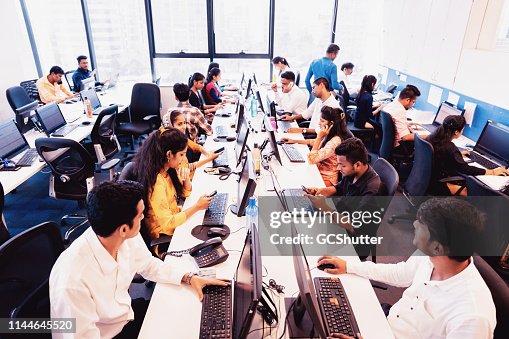 Call center occupato in funzione Call center occupato in funzione
