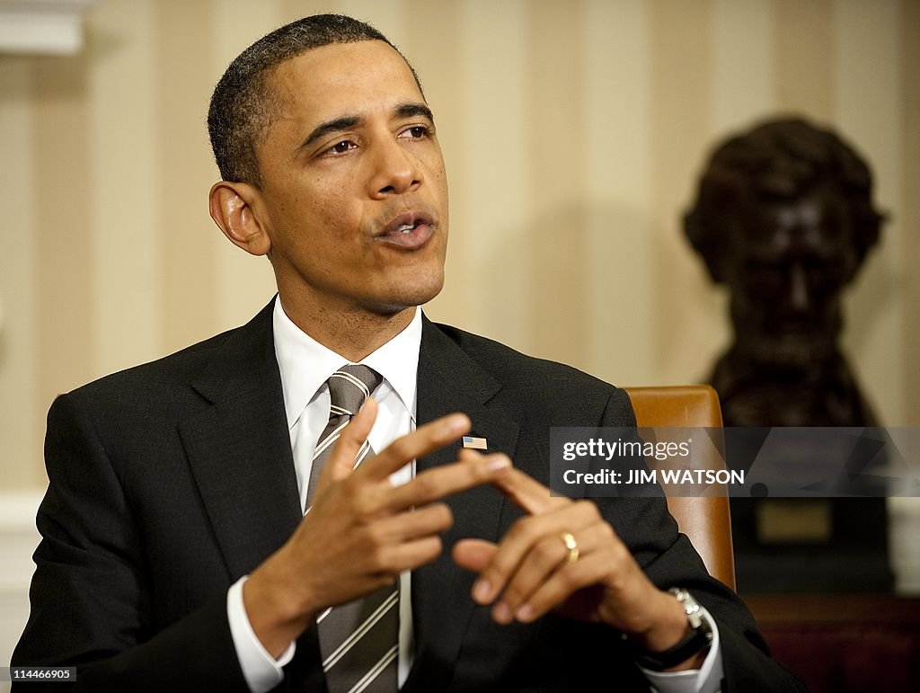 US President Barack Obama meets with Isr