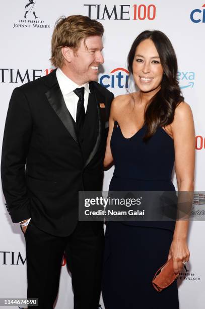 Chip Gaines and Joanna Gaines attend the TIME 100 Gala 2019 Lobby Arrivals at Jazz at Lincoln Center on April 23, 2019 in New York City.