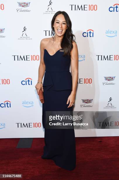 Joanna Gaines attends the TIME 100 Gala 2019 Cocktails at Jazz at Lincoln Center on April 23, 2019 in New York City.