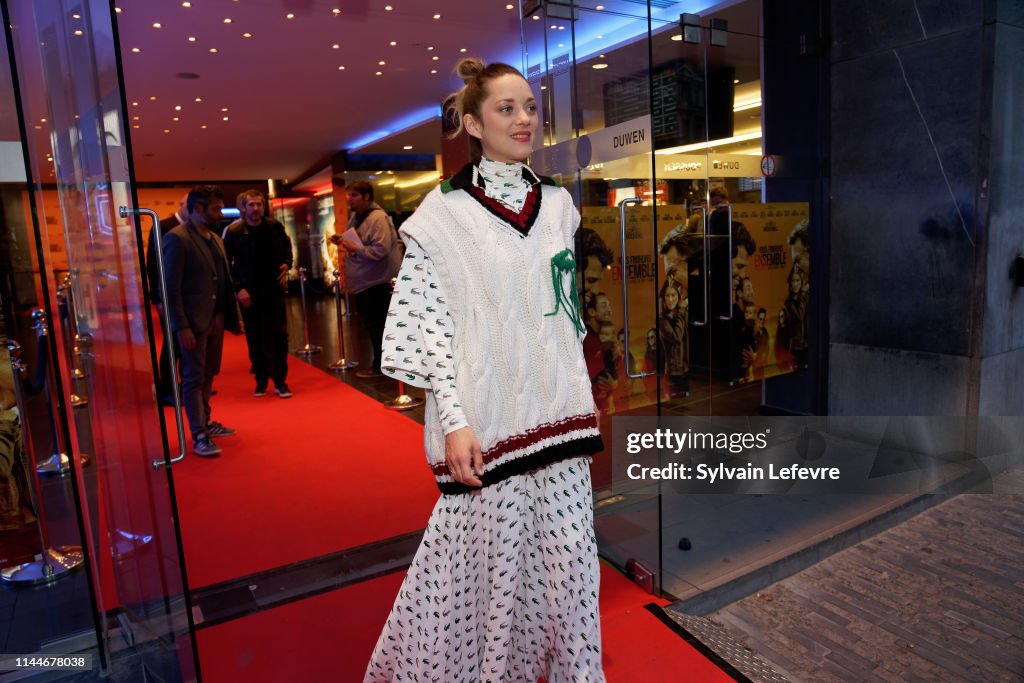 "Nous finirons Ensemble" : Photocall At UGC De Brouckere In Brussels