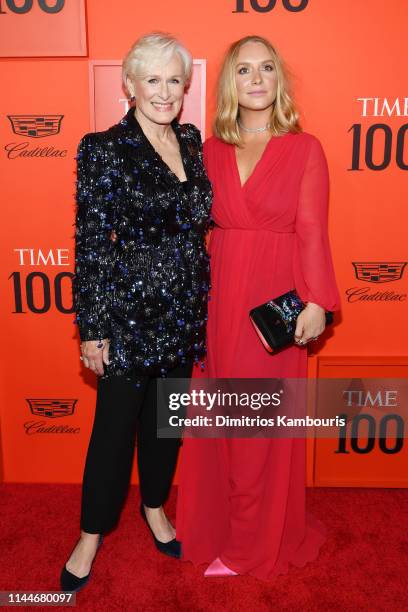 Glenn Close and Annie Starke attend the TIME 100 Gala Red Carpet at Jazz at Lincoln Center on April 23, 2019 in New York City.