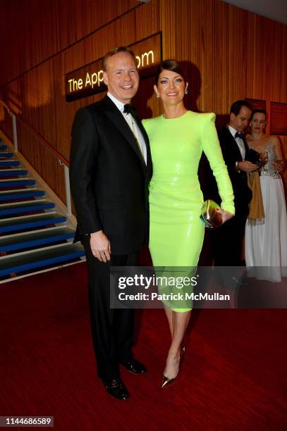 John Dickerson and Norah O'Donnell attend the Time 100 Gala 2019 at Jazz at Lincoln Center on April 23, 2019 in New York City.
