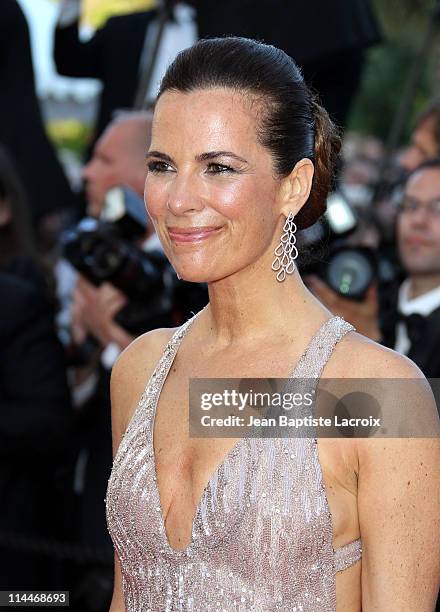 Roberta Armani attends the "This Must Be The Place" Premiere during the 64th Cannes Film Festival at Palais des Festivals on May 20, 2011 in Cannes,...