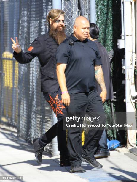 Slipknot is seen on May 17, 2019 in Los Angeles, California.