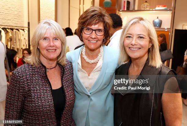 Tipper Gore, former Second Lady of the United State, Ambassador Capriccio Marshall and Hilary Rosen, Managing Director, SKDK, kick off of the White...