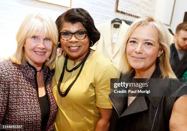 Tipper Gore, former Second Lady of the United State, April Ryan, White House Correspondent, American Urban Radio Networks, and Hilary Rosen, Managing...