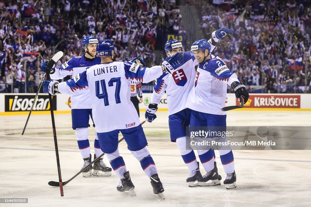 Great Britain v Slovakia: Group A - 2019 IIHF Ice Hockey World Championship Slovakia
