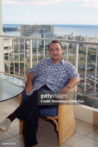 Actor John Hillerman poses for a portrait in circa1982 in Honolulu, Hawaii.