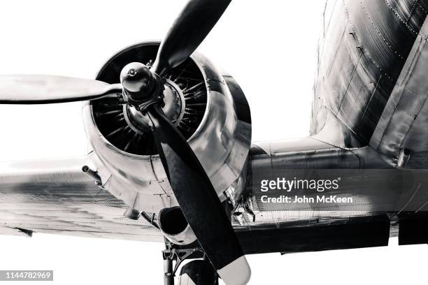 the propeller - vintage airplane stock pictures, royalty-free photos & images
