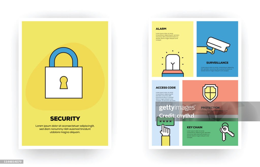 Security Related Infographic High-Res Vector Graphic - Getty Images
