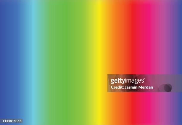 colors gradient - rainbow spectrum stock pictures, royalty-free photos & images