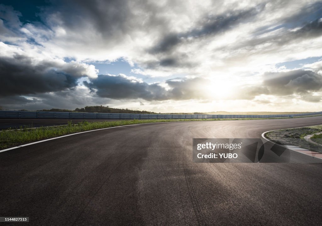 Motor racing track