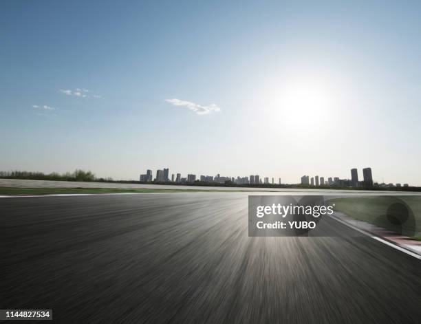 motor racing track - racemotor circuit stockfoto's en -beelden