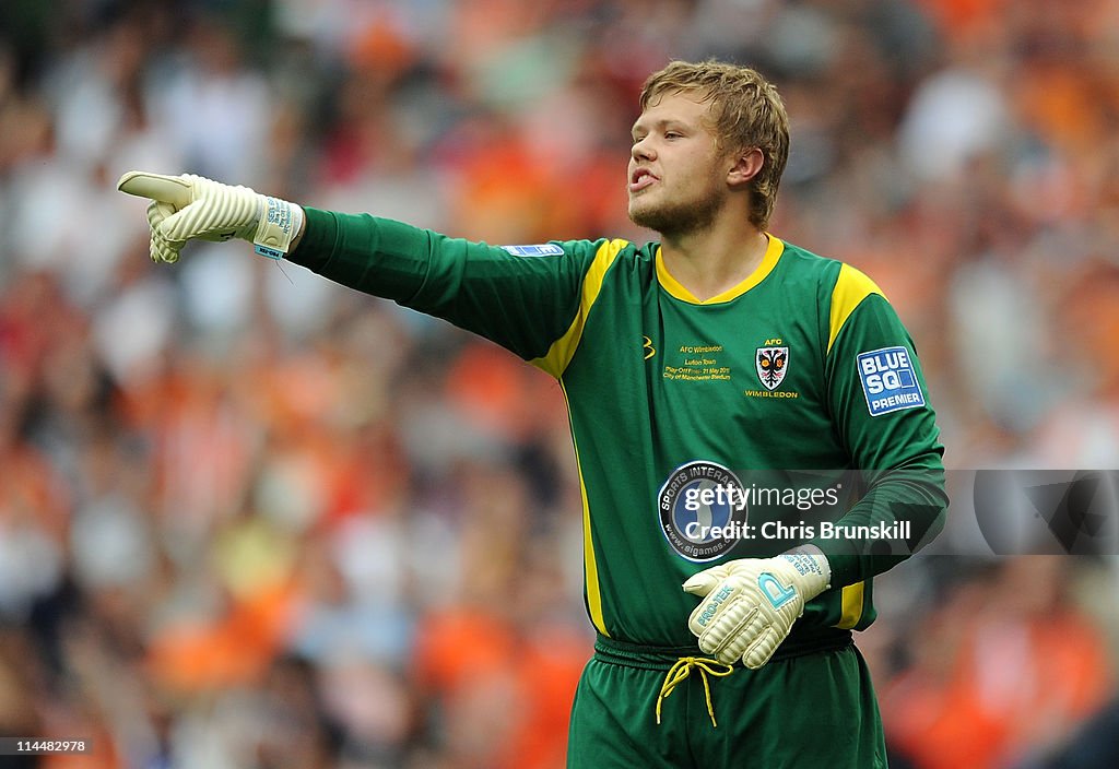 AFC Wimbledon v Luton Town - Blue Square Bet Premier League Play Off Final