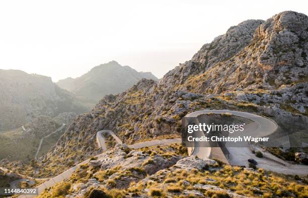 mallorca - cap de formentor - lighthouse mallorca stock pictures, royalty-free photos & images