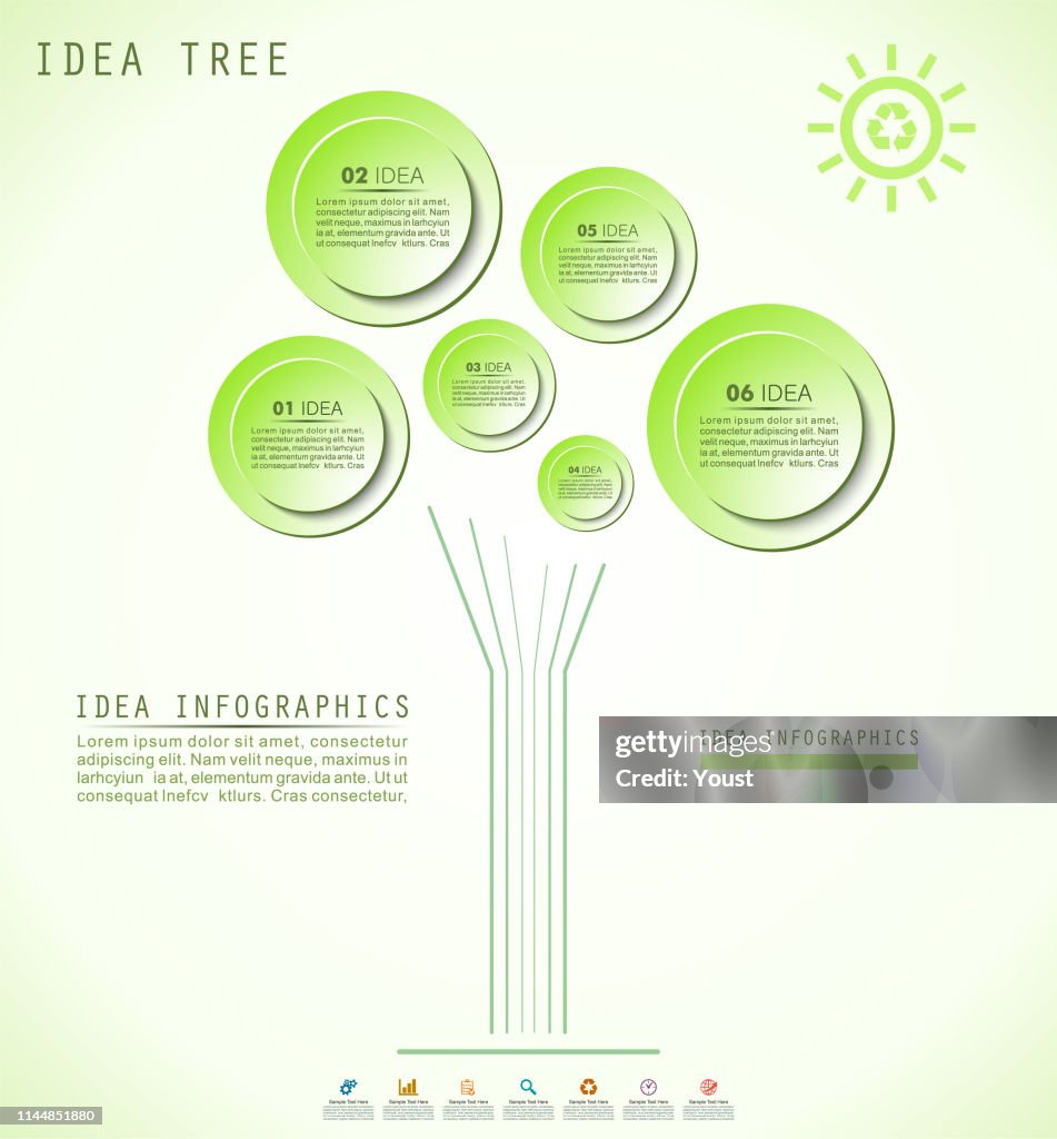 Inspiration Tree Idea Tree Infographics High-Res Vector Graphic - Getty Images