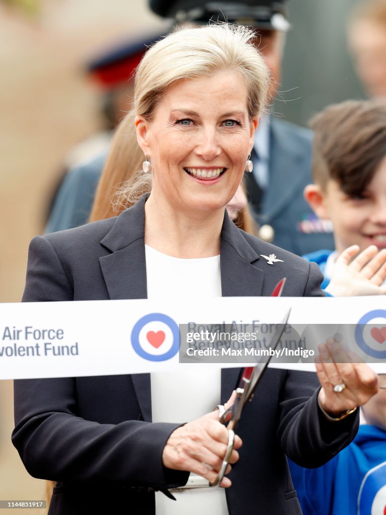 The Countess Of Wessex Visits RAF Wittering