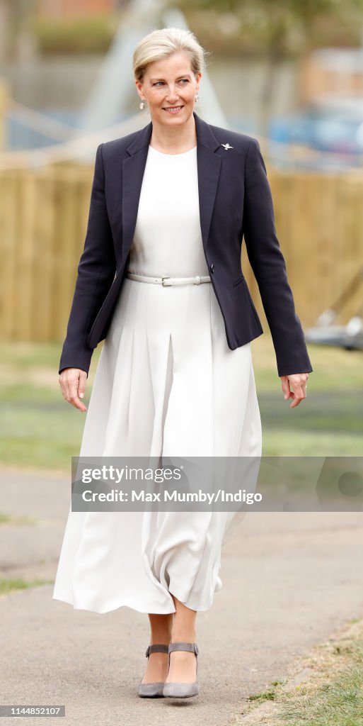 The Countess Of Wessex Visits RAF Wittering