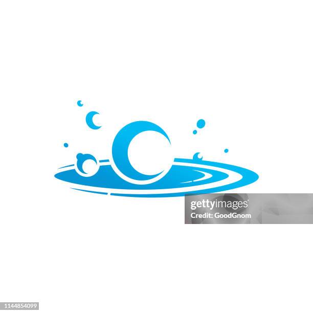 water bubbles symbol - raining window stock illustrations