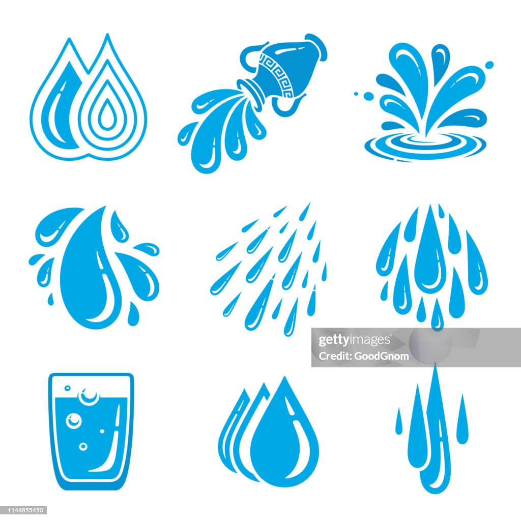 Water icons