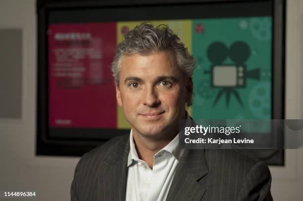 Shane McMahon poses for a portrait at the offices of video-on-demand company You on Demand on February 4, 2013 in New York City, New York.