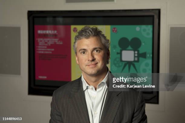 Shane McMahon poses for a portrait at the offices of video-on-demand company You on Demand on February 4, 2013 in New York City, New York.