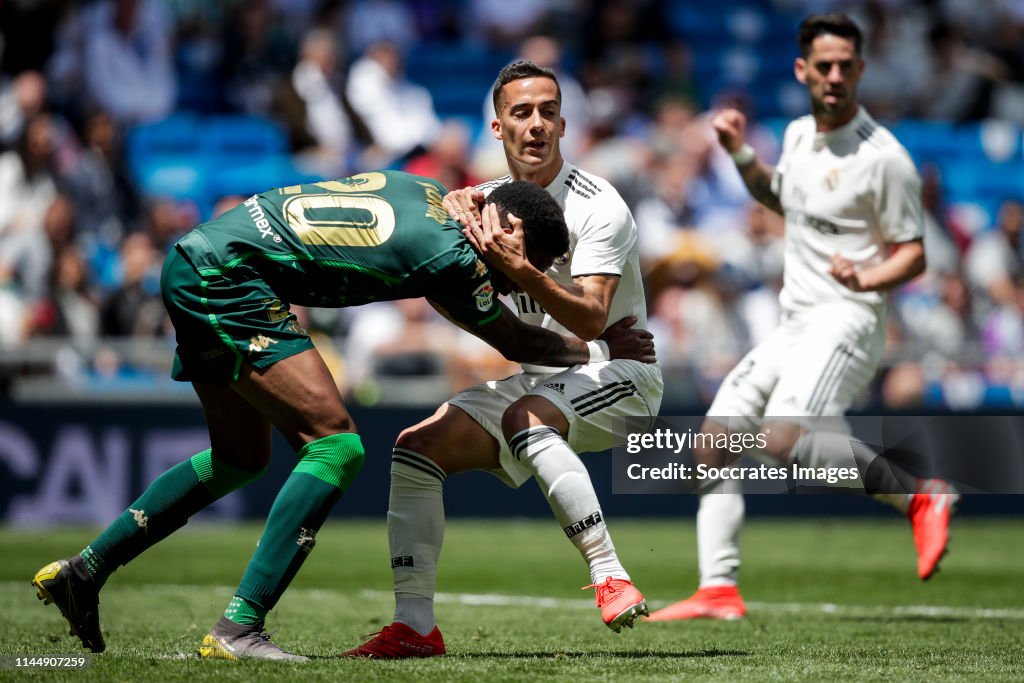 Real Madrid v Real Betis Sevilla - La Liga Santander