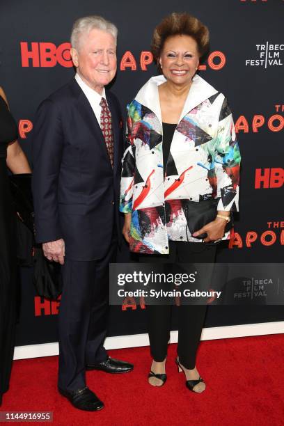 Grahame Pratt and Leslie Uggams attend 18th Annual Tribeca Film Festival 2019 Opening Night Screening Of "The Apollo" at The Apollo Theater on April...