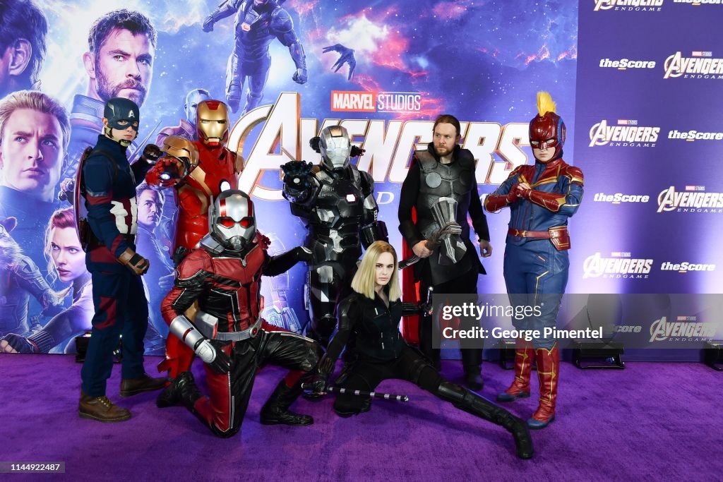 'Avengers: Endgame' Canadian Premiere