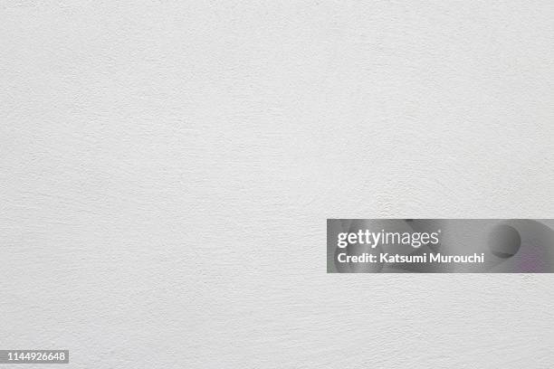 concrete wall texture background - white wall stockfoto's en -beelden