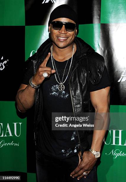 Rapper LL Cool J arrives at Chateau Nightclub and Gardens at Paris Las Vegas on May 21, 2011 in Las Vegas, Nevada.