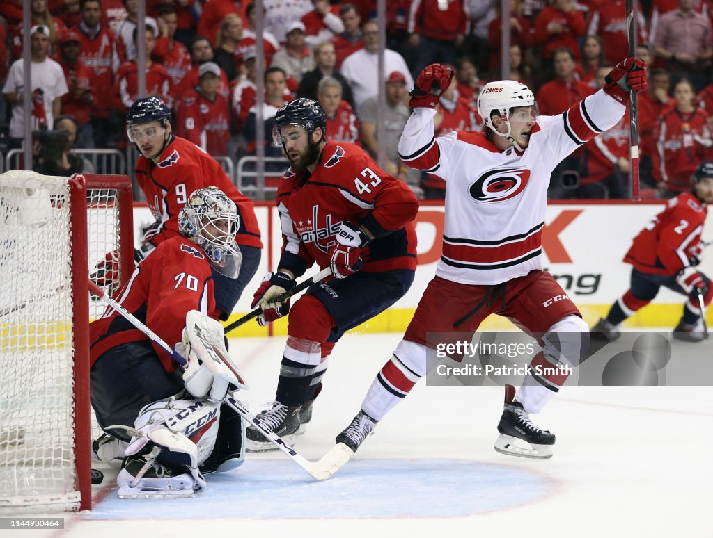 Carolina Hurricanes v Washington Capitals - Game Seven