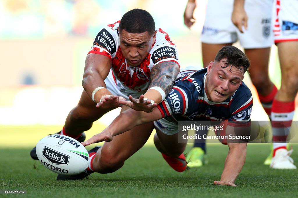 NRL Rd 7 - Roosters v Dragons