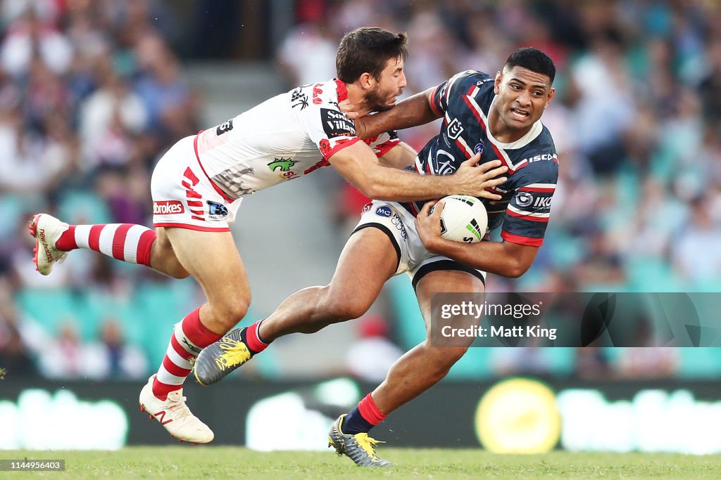 NRL Rd 7 - Roosters v Dragons