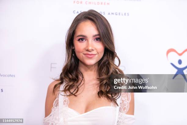 Haley Pullos attends CASA Of Los Angeles' 7th Annual Evening To Foster Dreams at The Beverly Hilton Hotel on April 24, 2019 in Beverly Hills,...