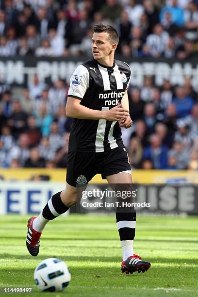 Joey Barton of Newcastle United during the Premier League match between Newcastle United and West Bromwich Albion at St James' Park on May 22, 2011...