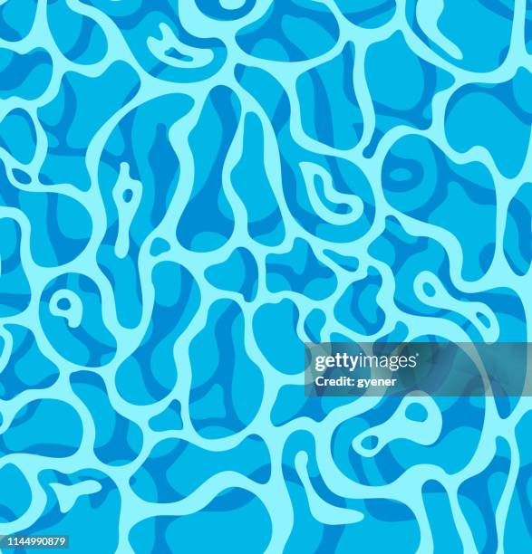 swimming pool shiny - underwater pool background stock illustrations