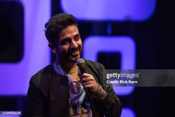 Comedian Vir Das performs onstage during the Moontower Comedy Festival at the Stateside Theatre on April 24, 2019 in Austin, Texas.