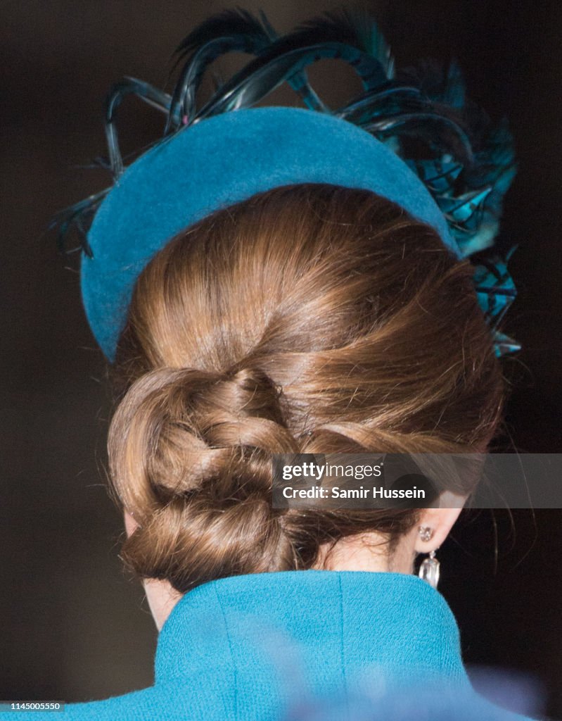Duchess Of Cambridge Attends ANZAC Day Service