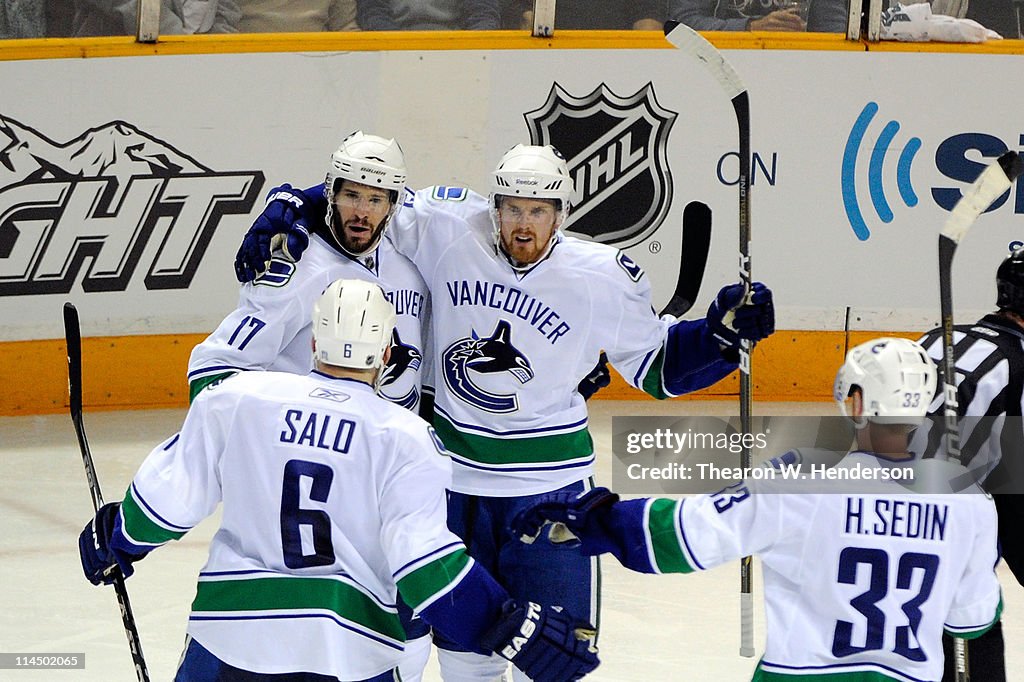 Vancouver Canucks v San Jose Sharks - Game Four