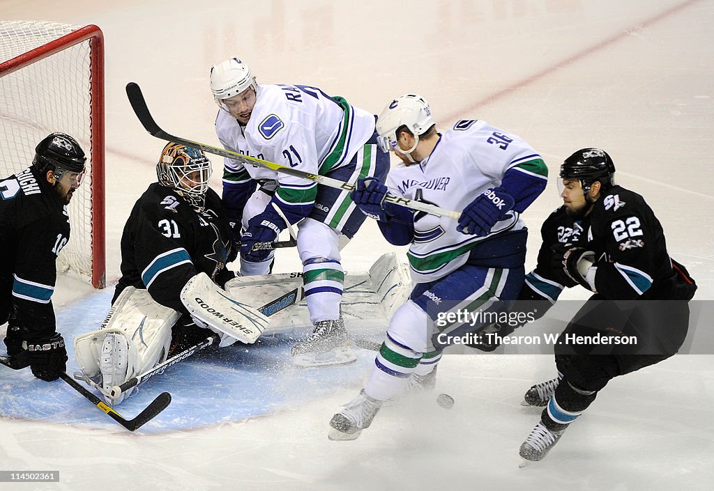 Vancouver Canucks v San Jose Sharks - Game Four